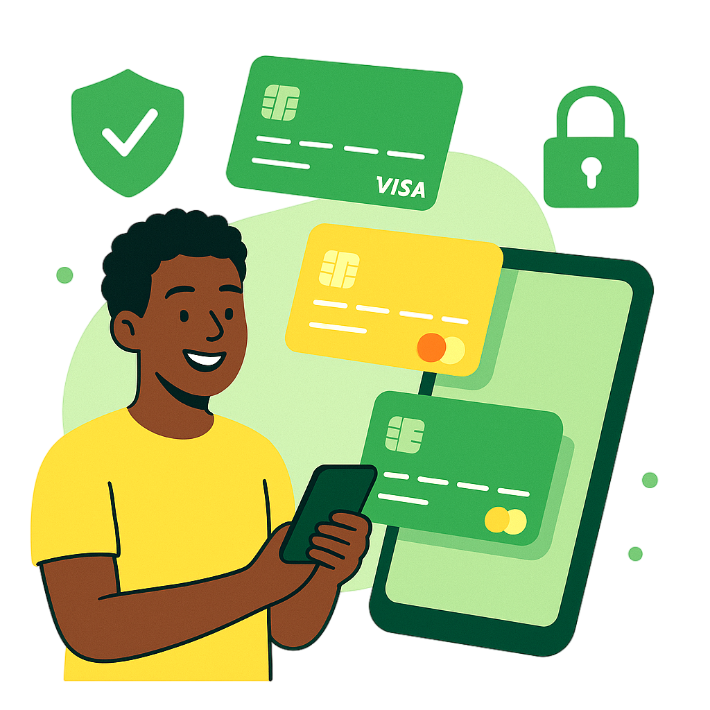 MoniCard Virtual Card and Mobile App
